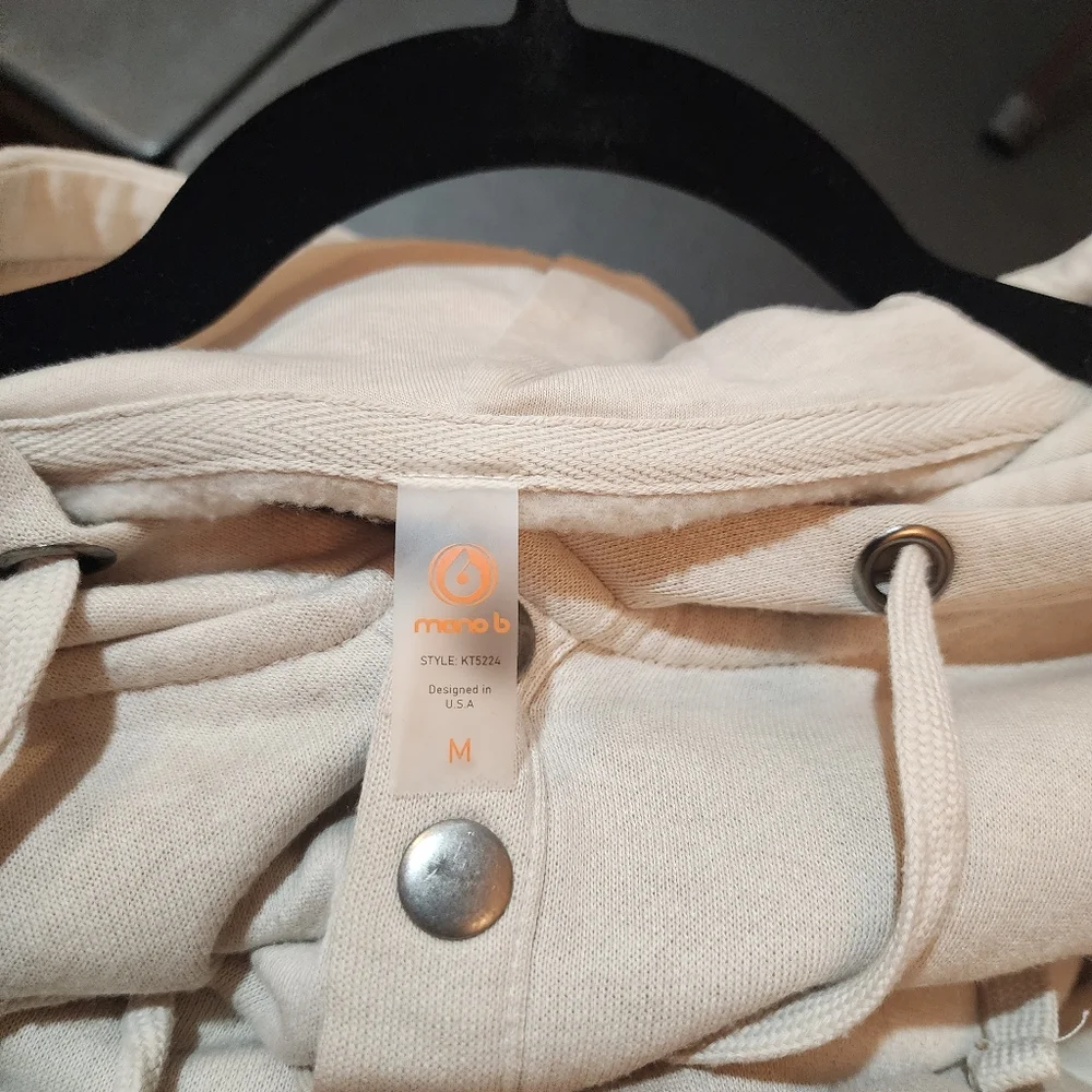 Mono B Pullover Hoodie - Picture 3 of 5